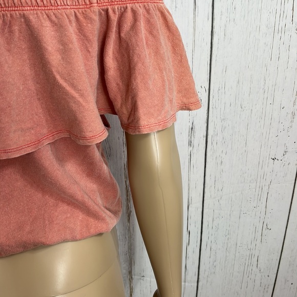 We the Free Off the Shoulder Linen Blouse - Picture 9 of 11